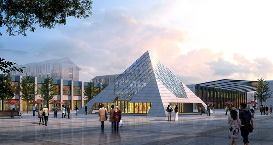 吴忠金字塔网架